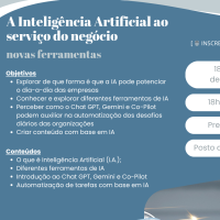 Galeria de Fotos - Vieira do Minho promove formação sobre Inteligência Artificial aplicada aos negócios turísticos